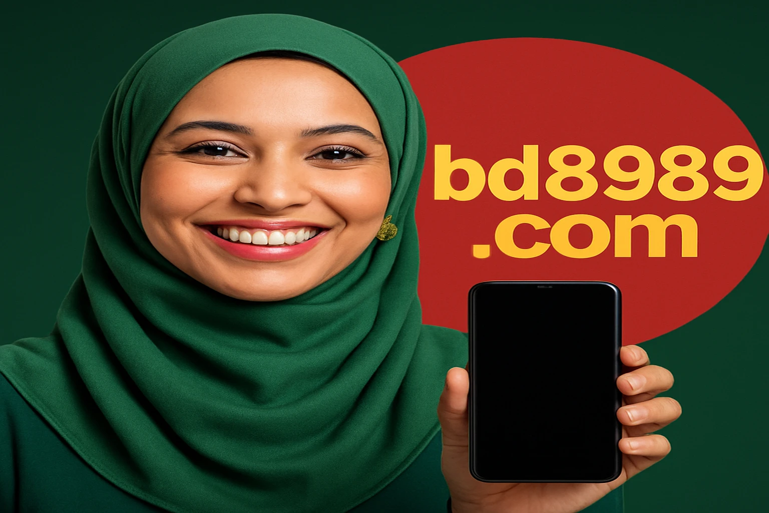 bd89 প্ল্যাটফর্মে বাংলাদেশি প্লেয়ারদের জন্য স্মার্টফোন লগইন প্রচারণা ব্যানার